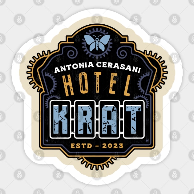 Krat City Hotel Sticker by Lagelantee